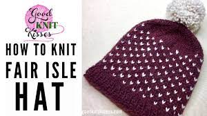 Fair Isle Knit Hat By Kristen Mangus Cue The Stern Mom Voice Don T Forget Your Hat We All Heard It Gr Fair Isle Hat Fair Isle Knitting Patterns Knitting