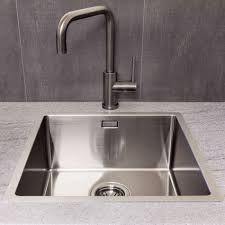 The standard dimensions for kitchen base cabinets are: Reginox Miami 40x40 Gunmetal Sink Kitchen Sinks Taps
