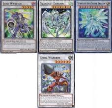 Warrior (戦 (せん) 士 (し) senshi) is a diverse, versatile, and popular type of monster card. Yugioh Yusei Fudo Complete Deck Stardust Dragon Junk Warrior Sifr Unl Ebay