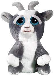 Feisty pets are modeled after classic plush toys and, on their best behavior, they can still be used that way. Kaufe Feisty Pets Junkyard Jeff Goat