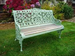 I purchased this maddox wrought iron garden bench along with (2) maddox dining stacking chairs. Maybe A Way To Refinish The Bench I Just Bought Second Hand Wrought Iron Garden Furniture Outdoor Garden Bench Cast Iron Garden Bench