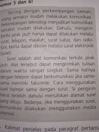 Maybe you would like to learn more about one of these? Kalimat Tidak Padu Pada Paragraf Kedua Adalah A Si Pengirimim Harus Terlebih Dahulu Menuliskan Brainly Co Id