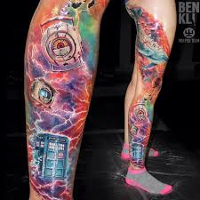 My tattoo is complete and i could not be happier with the finished piece. Tattoo Uploaded By Rebecca Doctor Who Tattoo By Ben Klishevskiy Benklishevskiy Space Realism Realistic Galaxy Solarsystem Doctorwho Photo Instagram 23383 Tattoodo