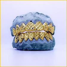 $140.00 10k solid white gold custom fit princess diamond cut grill gold teeth grillz. 10k Gold Grill Special Imakegrillz Com
