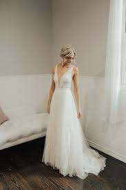 Paige Emily Hart Bridal Kansas City Wedding Dresses City Wedding Dress Wedding Dresses Illusion Neckline Wedding Dress