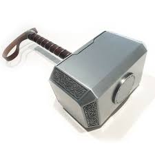 In the comics, the official mass of mjolnir is only 42.3 pounds, which is slightly more than 19 kilograms. Thor Mjolnir Hammer Full Metal Hammer Otakuninjahero Com