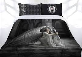This item has 0 required items. Anne Stokes The Blessing Doona Cover Bed Set Double Queen King Gothic Angel Sword Lee S Dragon Dreams