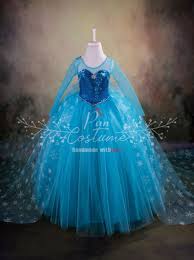 Elsa Halloween Costume Elsa Birthday Dress Party Gown Ice Etsy In 2020 Frozen Elsa Dress Birthday Dresses Elsa Costume