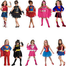 Childs Superhero Fancy Dress Costume Halloween Book Week Kids New Girls Outfit Superhero Fancy Dress New Girl Outfits Fancy Dress For Kids