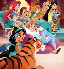 Review:'ralph breaks the internet' but not the disney mold. Comfy Princesses Artwork From Ralph Breaks The Internet Story Digital Book Book Is Availabl Disney Princess Drawings Disney Princess Modern Modern Disney