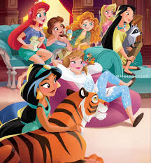 Rare new 2019 d23 expo exclusive ralph breaks the internet princess 6 pin set. Comfy Princesses Artwork From Ralph Breaks The Internet Story Digital Book Book Is Availabl Disney Princess Drawings Disney Princess Modern Modern Disney