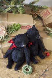 The Spotted Hare A Special Little Package Christmas Teddy Bear Teddy Bear Ornament Handmade Teddy Bears