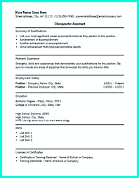 State Good And Clear Objectives In Chiropractic Assistant Resume Resume Template Engineering Resume Resume Template Word