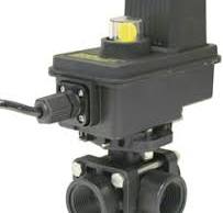 3-Way 12 Volt Sprayer Ball Valve, Remote Control with 1" Ports, 3/4 Second  Response Time