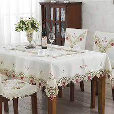 Cheap Embroidery Tablecloth Buy Quality Tablecloth Embroidered Directly From China Design Tablecloth Suppliers Green Tablecloth Table Cloth Shabby Chic Table