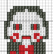 Aida 14, white 60w x 60h stitches size: Pin On Perler Beads And Patterns