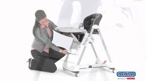2011 High Chair Peg Perego Prima Pappa Best How To Adjust The Footrest Youtube