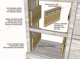 Plan ahead and order rear mount brackets for face frame cabinets. Ana White S Secret Drawer Slide Trick For Full Extension Drawer Slides Ana White