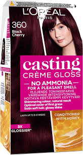 Changing your hair color is an old trend. Loreal Paris Casting Creme Gloss 360 Black Cherry Lyko Com