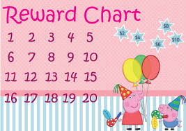 Pink Peppa Pig Reward Chart