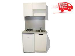 kitchenette blanche 100cm kitchenette meuble kitchenette meuble bas