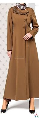 Acik Kahve Pardesu Armine Setrms Kayra Aker Alvina Basortusu Modasi Abaya Tarzi Moda Stilleri