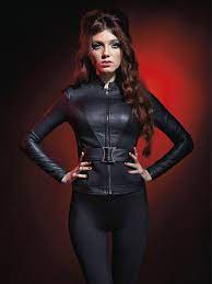 Black Widow Belted Jacket 64 50 Black Widow Cosplay Fashion Fandom Fashion