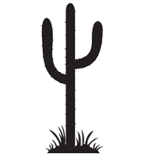Silhouettes Of Cactus Plants Google Search Cactus Plants Western Landscape Plants