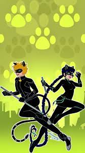 Chat Noir Lady Noire Miraculous Ladybug Wallpaper Ladybug Cat Noir Miraculous Ladybug