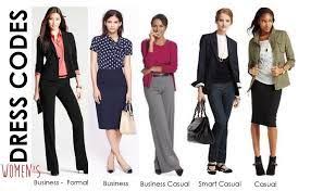 Image Result For Clothing Infographic For Women S Business Dress Code Business Casual Dress Code Dress Code Casual