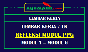Tugas akhir dari modul 1 pedagogik adalah kemukakan gagasan ibu/bapak dalam sebuah rancangan pembelajaran yang di dalamnya memuat memuat keterampilan belajar abad 21, seperti unsur strategi, metode dan media pembelajaran serta cara mengevaluasinya.. Lembar Kerja Lk Refleksi Modul Ppg Daljab Nyumplik Com