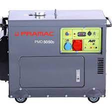 Wer eine richtige notstromaggregat anlage in seinem haus installieren möchte empfiehlt sich ein dieselaggregat, bei bedarf mit usv und ats. Pramac 5000 Watt Diesel Generator Notstromaggregat 400v 230v