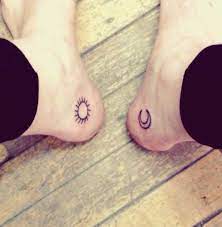 Pin By Taylor Varner On Tattoos Sun Tattoos Moon Tattoo Wrist Tattoos