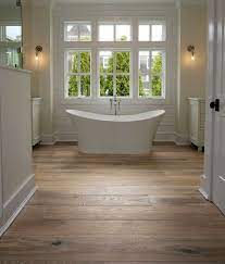 30 Outstanding Bathroom Flooring Design Ideas With Wood Wood Floors Wide Plank Wide Plank Flooring Wood Floor Bathroom