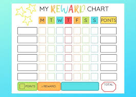 reward chart printable chore chart instant download toddler behavior chart