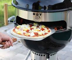 Woodfired Kettle Grill Pizza Backyard Pizza Oven Grilled Pizza Woodfired Pizza Oven