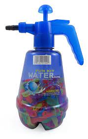amazon com fun kit water bomb with water balloons and water pump for kids colors may vary toys games water balloons water bombs balloons