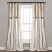 Curtain panels are flat top ready for clip ring hanging or with pins for ripple fold / knife pleat style. Buy Farmhouse Curtains Drapes Online At Overstock Our Best Window Treatments Deals