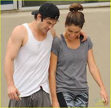 He was born to robert somerhalder and edna somerhalder. Ian Somerhalder Nikki Reed Pack On The Post Gym Pda Photo 721069 Ian Somerhalder Nikki Reed Pictures Just Jared Jr