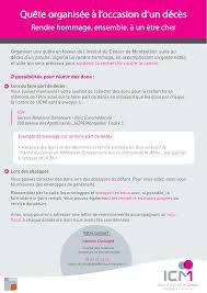Maybe you would like to learn more about one of these? Doc Quete Deces V2 Institut Du Cancer De Montpellier