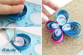 Quilling Schmetterling Basteln Mit Papierstreifen Handgemachte Stoffblumen Quilling