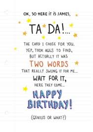 Birthday specials cards are specifically made for those special days for your sweetheart, same day birthday ecards, twin's birthday cards, sports lover's birthday cards and. Funny Poem Birthday Card Moonpig