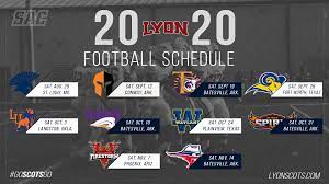 Bowl projections, college football playoff predictions: Football Releases 2020 Schedule Lyon College