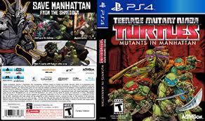 And so, i give teenage mutant ninja turtles: Teenage Mutant Ninja Turtles Mutants In Manhattan Ps4 The Cover Project