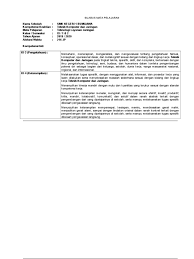 Teknologi informasi dan komunikasi kompetensi keahlian: Silabus Teknologi Layanan Jaringan Doc Kelas Xi