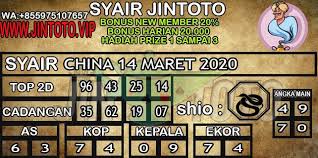 Prediksi Togel China 14 Maret 2020 In 2020 Agen Instagram Games