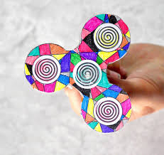 Fidget spinner round move coloring pages printable. Diy Fidget Spinner Coloring Edition Ministering Printables