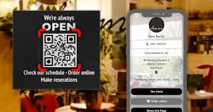 Contactless qr code menus for restaurants & hotels. Qr Code Losungen Fur Restaurants Und Gastronomie Marketing Mit Qr Codes