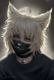 Draw an egg shape for the head and then draw the rest. Pin By Padde On Digital Art Anime Cat Boy Anime Boy Anime Drawings