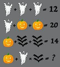 JaqueEnMates on Twitter: "Acertijo matemático por Halloween  https://t.co/rVep36ATds" / Twitter